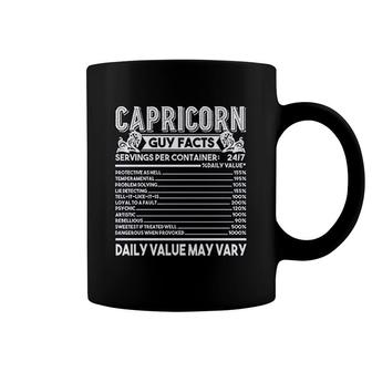 Seecrab Capricorn Guy Facts Coffee Mug | Mazezy