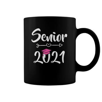 Senior 2021 Graduation Pink Tassel Class Of 21 Tee Coffee Mug | Mazezy