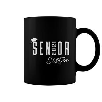 Senior 2021 Sister Matching Family Class Of 2021 Coffee Mug - Thegiftio UK