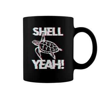 Shell Funny Tortoise Gift Marine Animal Turtle Graphic Yeah Coffee Mug | Mazezy