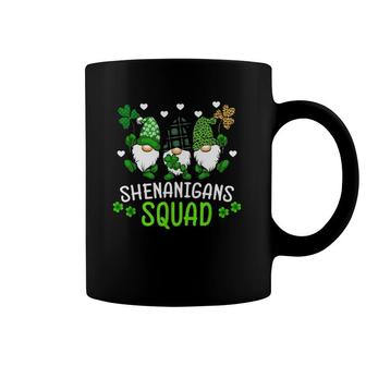 Shenanigans Squad St Patrick's Day Gnomes Green Irish Coffee Mug | Mazezy