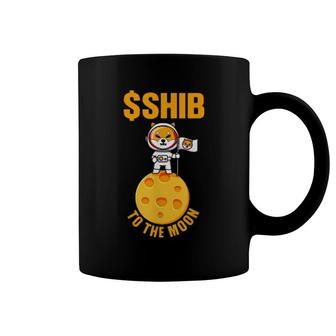 Shiba Inu Coin Tee To The Moon Shib Cryptocurrency Tee Coffee Mug | Mazezy