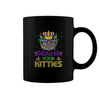 Show Me Your Kitties Mardi Gras Naughty Mardi Gras Coffee Mug - Thegiftio UK