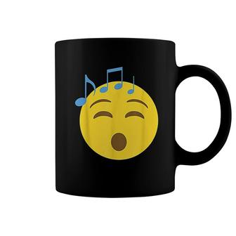Singing Emoticon Love Music Coffee Mug | Mazezy