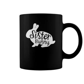 Sister Bunny Cute Rabbit Family Easter Gift Coffee Mug | Mazezy
