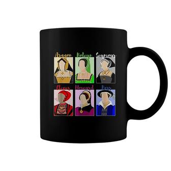 Six The Musical Queens Vintage Portraits Coffee Mug - Thegiftio UK