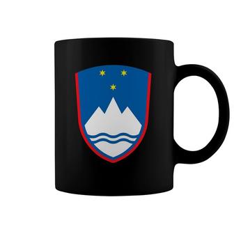 Slovenia Coat Of Arms Tee Flag Souvenir Ljubljana Coffee Mug | Mazezy