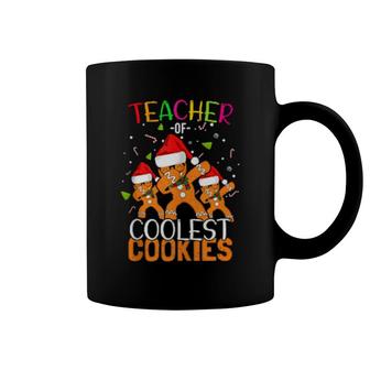 Smart Teacher Of Coolest Cookies Dabbing Gingerbread Man Dab Coffee Mug | Mazezy
