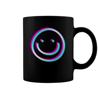 Smile Emoticon Emo Egirl Eboy Smiling Grunge Aesthetic Art Premium Coffee Mug | Mazezy