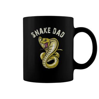 Snake Dad Gift Snake Lover Cobra Reptile Owner Gifts Coffee Mug | Mazezy