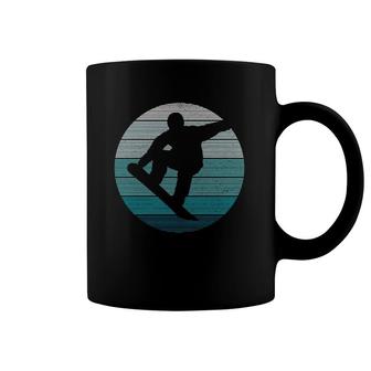 Snowboard Vintage Retro Freestyle Snowboarding Gift Coffee Mug | Mazezy
