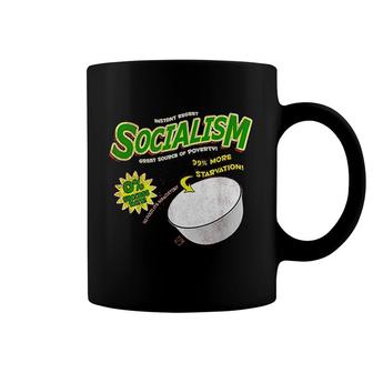 Socialism Cereal Great Source Of Poverty Coffee Mug | Mazezy