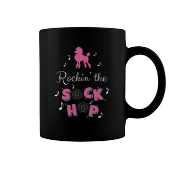 Sock Hop Costume  Girls Women Pink Poodle Coffee Mug