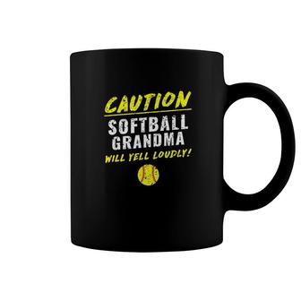 Softball Grandma Funny Coffee Mug | Mazezy