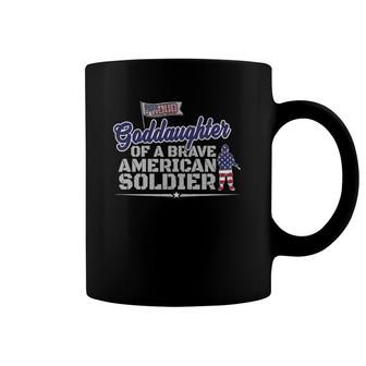 Soldier Godfather Godmother Proud Goddaughter Military Coffee Mug | Mazezy