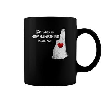 Someone In New Hampshire Loves Me - New Hampshire Nh Raglan Baseball Tee Coffee Mug | Mazezy