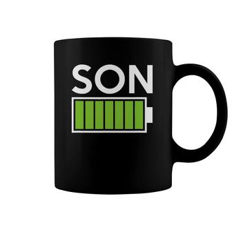 Son Full Battery Men Women Gift Coffee Mug | Mazezy