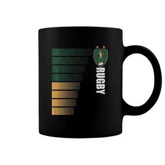 South Africa Rugby Jersey African Rugby 2 Sided Coffee Mug | Mazezy