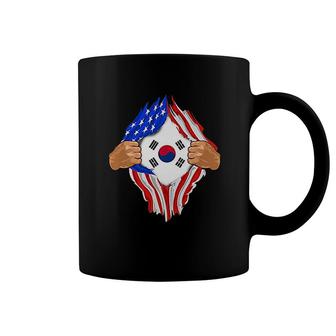 South Korean Blood Inside Me South Korea Flag Gift Coffee Mug - Thegiftio