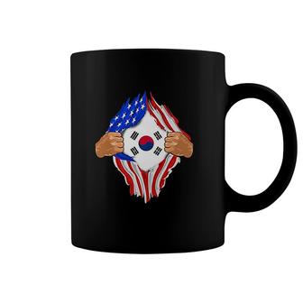 South Korean Blood Inside Me South Korea Flag Gift Coffee Mug - Thegiftio