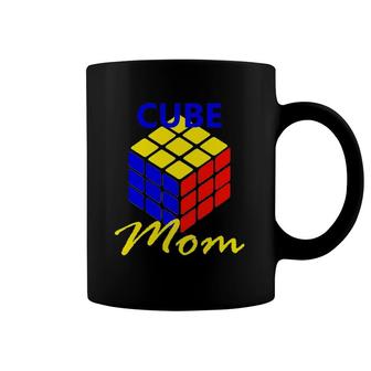 Speed Cube Mom Cuber Women Puzzle Cubing Mother Coffee Mug | Mazezy