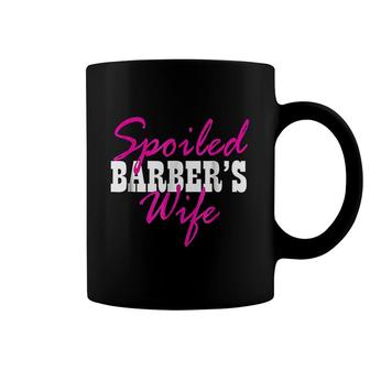 Spoiled Wife Of A Barber Fun Coffee Mug | Mazezy