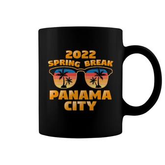 Spring Break Panama City 2022 Vintage Match Cool Sunglasses Coffee Mug | Mazezy