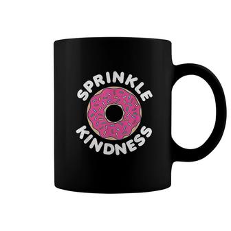 Sprinkle Kindness Donut Lover Strawberry Coffee Mug | Mazezy