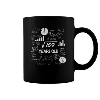 Square Root Of 169 13 Years Old Birthday Coffee Mug | Mazezy AU