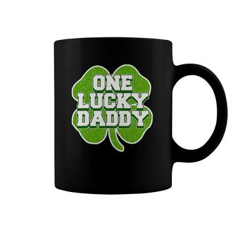 St Patrick's Day Design For Father One Lucky Daddy Coffee Mug | Mazezy