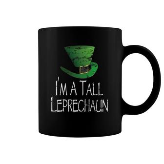 St Patrick's Day Funny I'm A Tall Leprechaun Boys Teens Men Coffee Mug | Mazezy UK