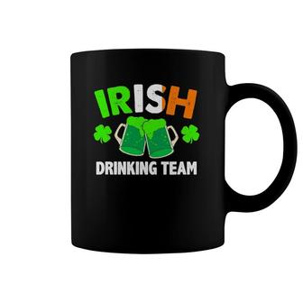 St Patricks Day Irish Drinking Team Ireland Flag Green Beer Coffee Mug | Mazezy