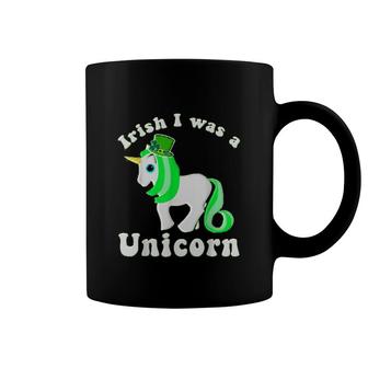 St Patricks Day Irish I Was A Unicorn Coffee Mug | Mazezy