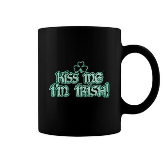 St Patricks Day Kiss Me I Am Irish Coffee Mug | Mazezy