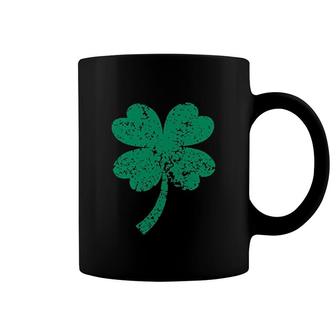 St Patricks Day Lucky Shamrock Coffee Mug | Mazezy