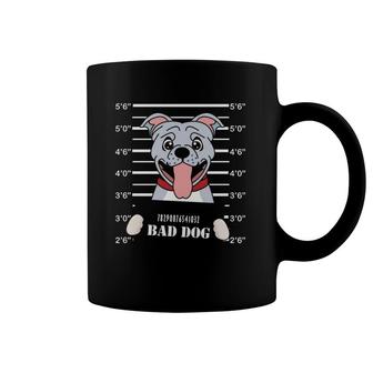 Staffordshire Staffie Mug Shot Bad Dog Mom Dad Gift Coffee Mug | Mazezy