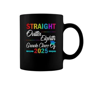 Straight Outta 8Th Grade Class Of 2025 Graduation Coffee Mug | Mazezy