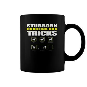 Stubborn Carolina Dog Tricks - Funny Dog Coffee Mug | Mazezy