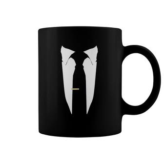 Suit Tie Wedding Tuxedo Prom Bachelor Ceremony Coffee Mug | Mazezy