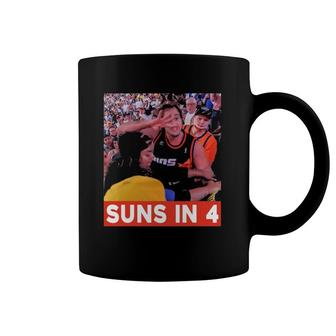 Suns In Four Basketball Coffee Mug | Mazezy