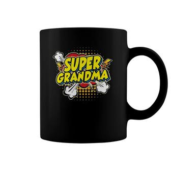 Super Awesome Matching Superhero Grandma Coffee Mug | Mazezy