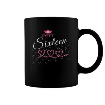 Sweet 16Sixteen 16Th Birthday 16 Years Old Coffee Mug | Mazezy