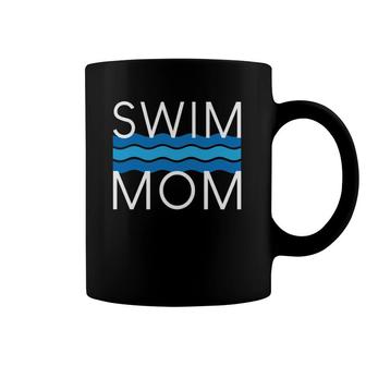 Swim Mom - Swimming Mother's Day Gift Coffee Mug | Mazezy