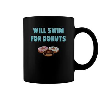 Swimming Donut Swim Quotes Swimmer Gifts Coffee Mug | Mazezy