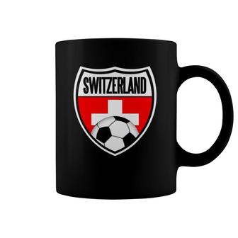 Switzerland Soccer Jersey Swiss Flag Coffee Mug | Mazezy