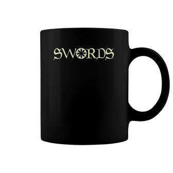 Swords White Magic Mana Symbol Coffee Mug | Mazezy
