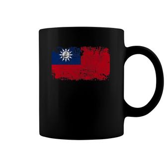 Taiwan Flag Vintage Men Women Kids Taiwan Coffee Mug | Mazezy