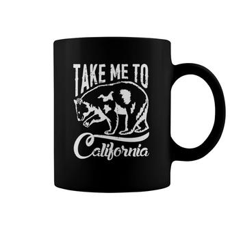 Take Me To California Bear Coffee Mug | Mazezy