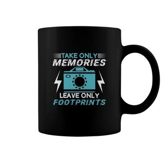 Take Only Memories Leave Only Footprints Coffee Mug | Mazezy