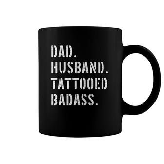 Tattoo Tattooed Dad Gifts From Daughter Son Wife Coffee Mug | Mazezy